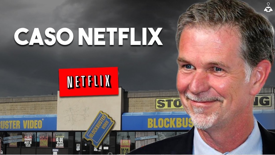Netflix logo by his owner with a success satisfaction