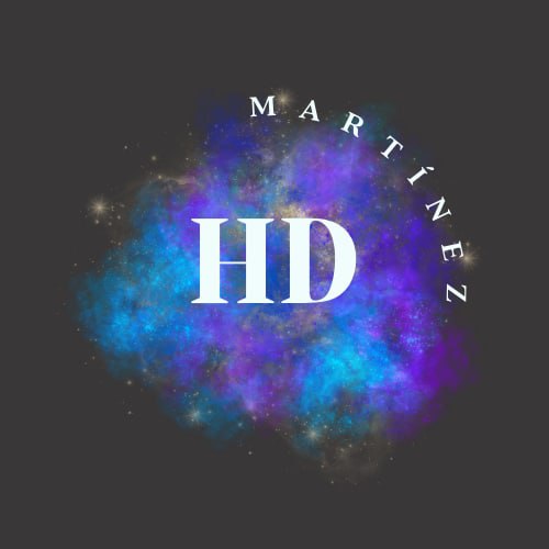 HD Martinez logo, author Luis Eduardo Martinez